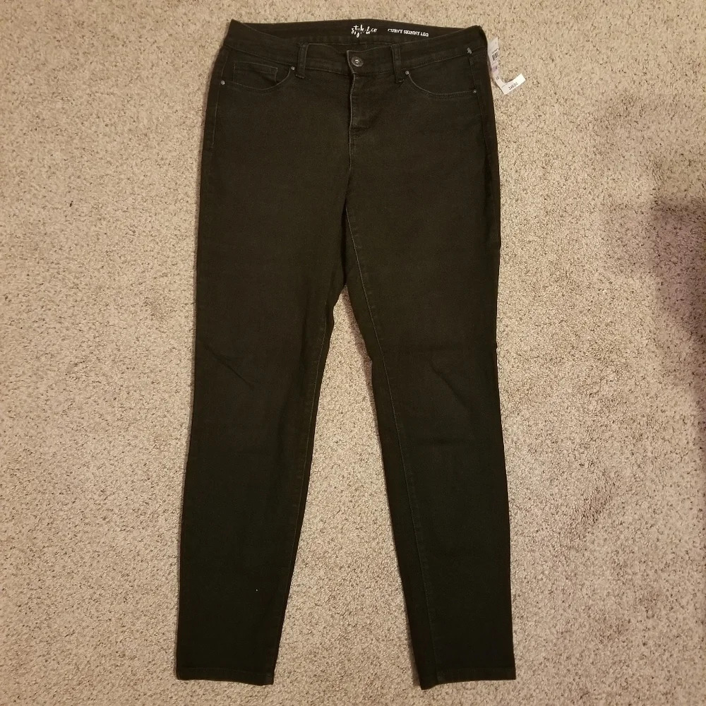 Style & Co. Curvy Skinny Leg Jeans 6S
